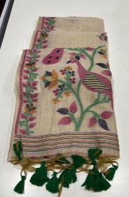 Akshara soft muga wholesale saree market in burrabazar kolkata