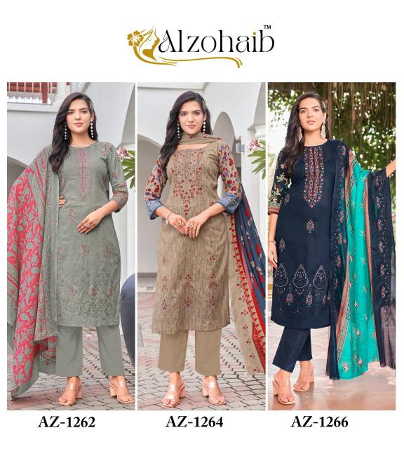 Alzohaib mahima nx unstitched salwar kameez in mumbai with price