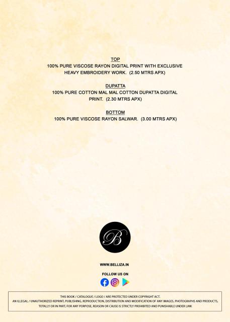 Belliza riwayat vol 14 wholesale dress material in mumbai with price near me