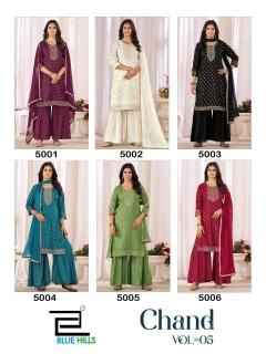 Blue hills chand vol.5 indian kurti wholesale in uk