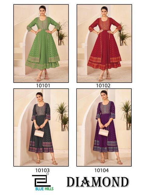 Blue hills diamond wholesale kurti manufacturers in delhi