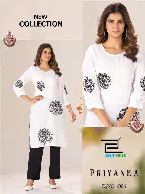 Blue hills priyanka branded kurti wholesale market in delhi