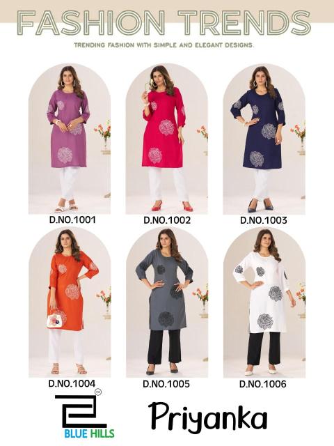 Blue hills priyanka branded kurti wholesale market in delhi