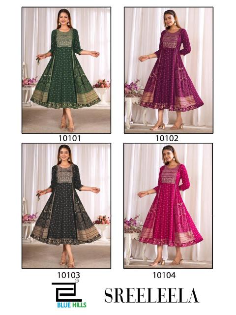 Blue hills sreeleela butik kurti wholesale market
