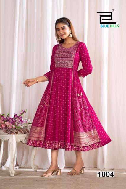 Blue hills sreeleela butik kurti wholesale market