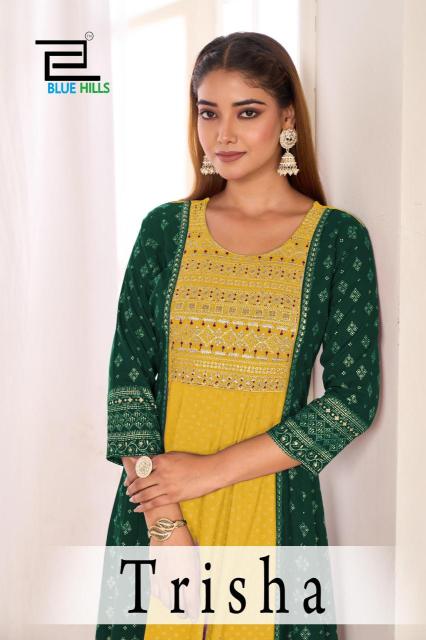 Blue hills trisha wholesale kurtis in surat with price