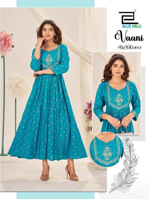Blue hills vaani Kurti wholesale suppliers in Mumbai