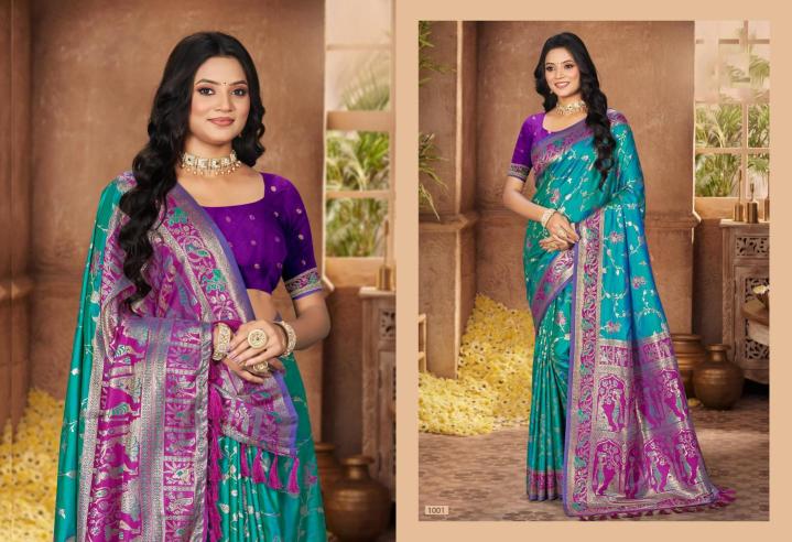 Bunawat - Sursangam 07 wholesale saree manufacturers in hyderabad