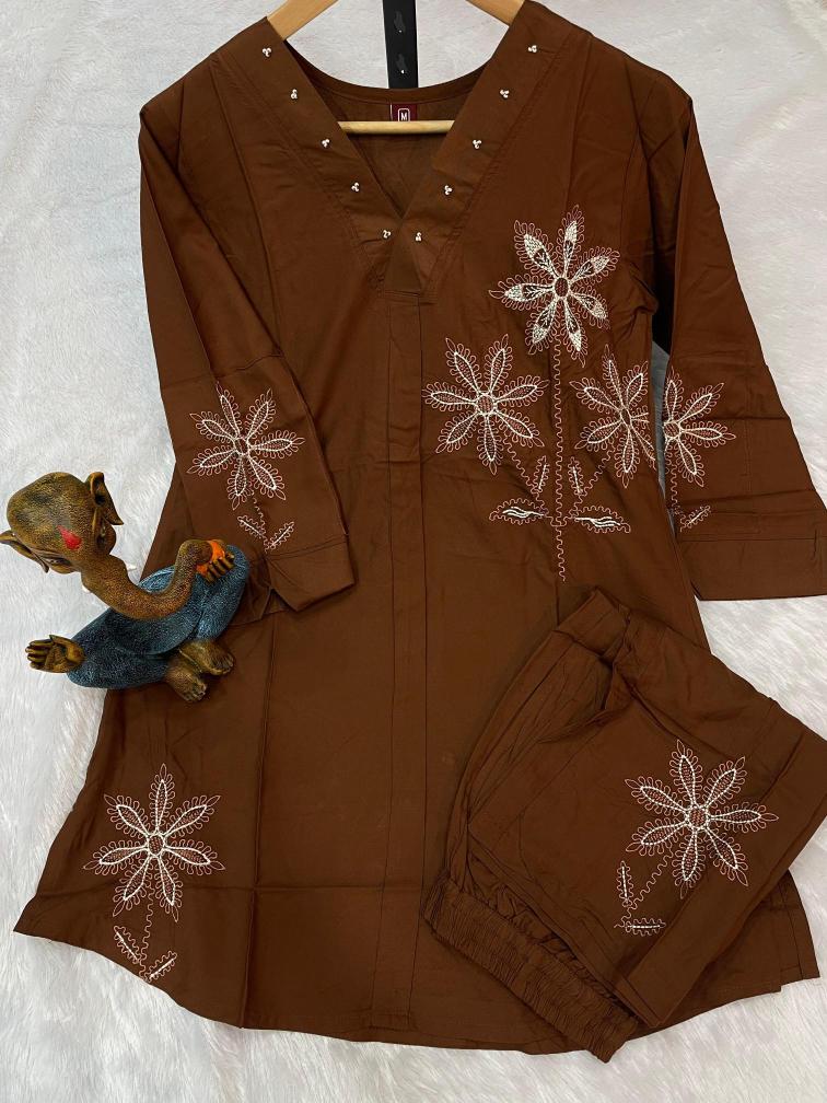 Diva 122 fancy coord set wholesale kurti shop in ahmedabad