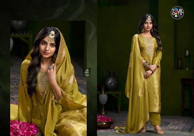 Fourdots romee wholesale dress material market in surat