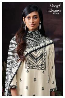 Ganga eleanor 3786 Designer dress material wholesalers in Kolkata