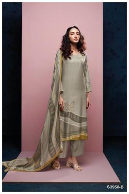 Ganga inika 3950 wholesale dress materials in mumbai with price