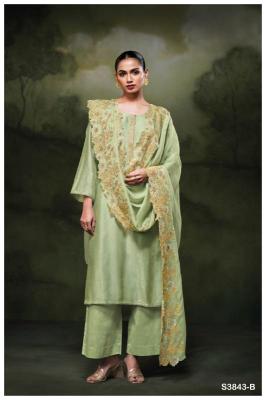 Ganga zaya 3843 Wholesale dress material online