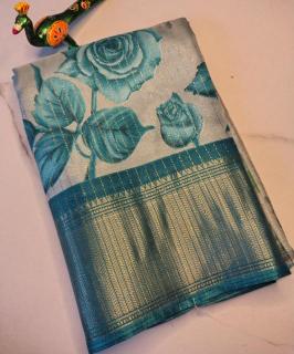 GC soft dola silk Saree materials in delhi