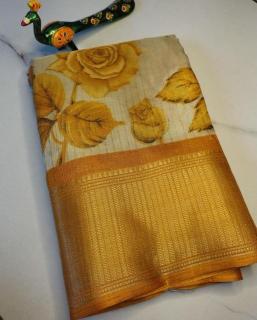 GC soft dola silk Saree materials in delhi