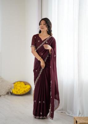 GC soft star georgette silk indian saree wholesale in india
