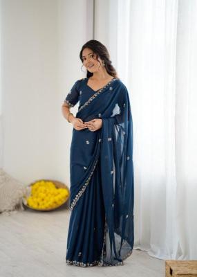 GC soft star georgette silk indian saree wholesale in india
