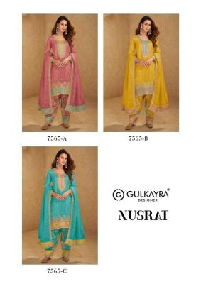 Gulkayra designer nusrat wholesale pakistani suits in hyderabad