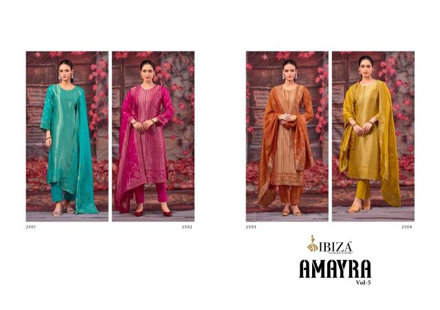 Ibiza amayra vol 5 wholesale dress material in pune
