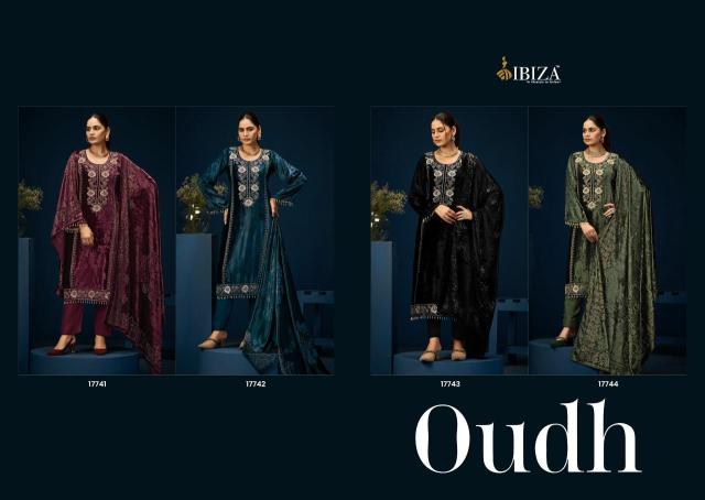 Ibiza oudh Designer dress materials wholesale