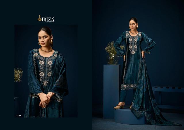 Ibiza oudh Designer dress materials wholesale