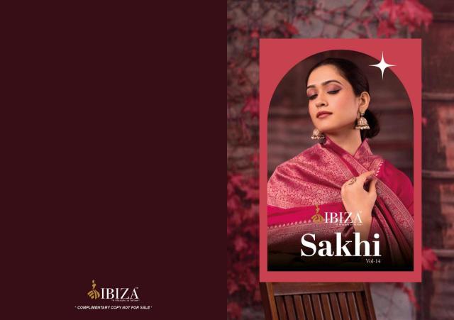 Ibiza sakhi vol 14 wholesale dealers for dress materials in delhi