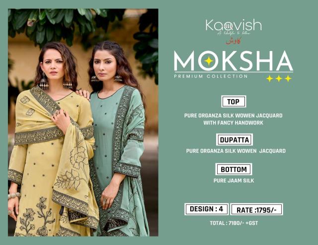 Kaavish moksha Online dress material shopping