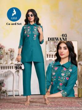 Kaya dhwani coord set wholesale kurti market in gandhi nagar delhi