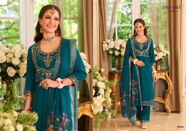 Lily & lali phulkari  surat kurti market wholesale price list