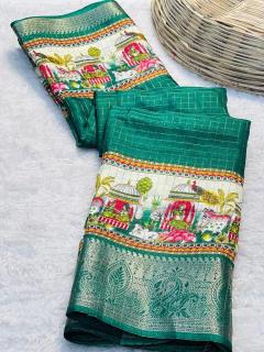 Malhar trendy Italian silk indian wholesale saree market