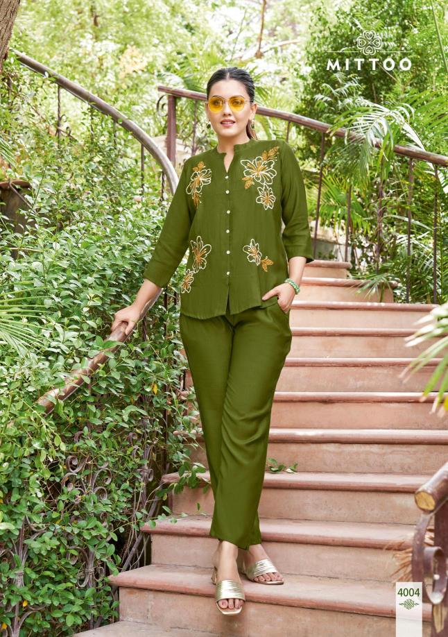 Mittoo pranjal coord set surat india wholesale market