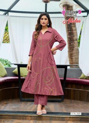 Mystic9 alisha vol 2 coord set best wholesale kurti manufacturers in kolkata