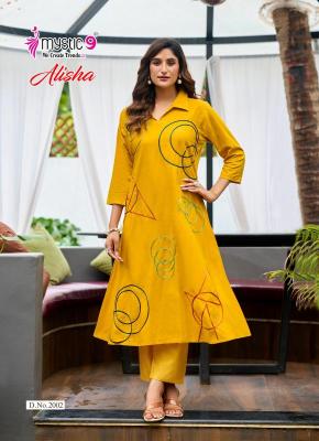 Mystic9 alisha vol 2 coord set best wholesale kurti manufacturers in kolkata