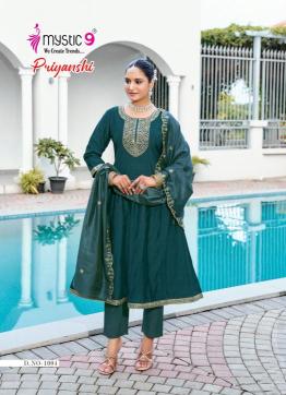 Mystic9 priyanshi vol 1 wholesale kurti in surat market