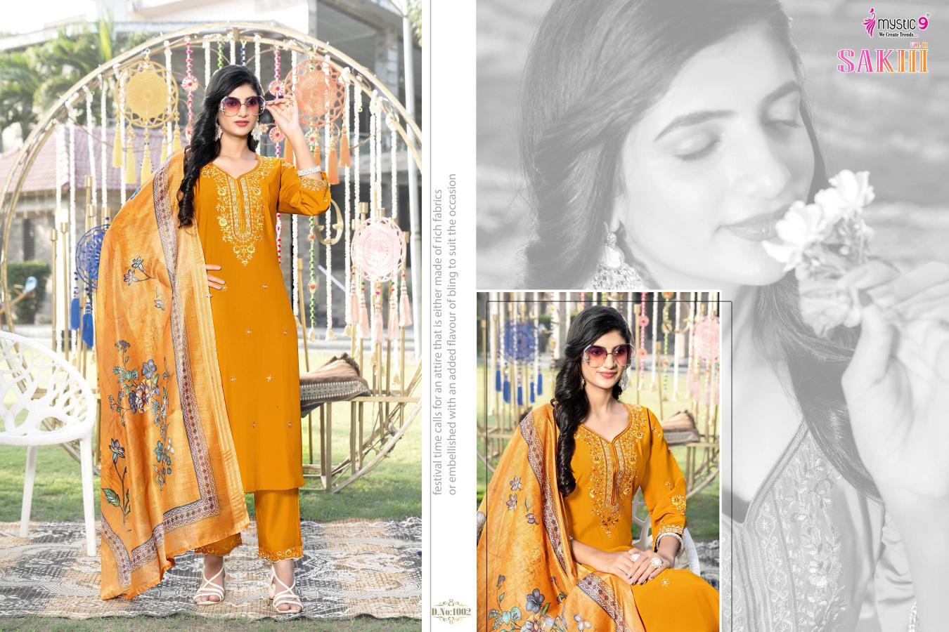 Mystic9 sakhi vol 1 wholesale kurti manufacturers in mumbai