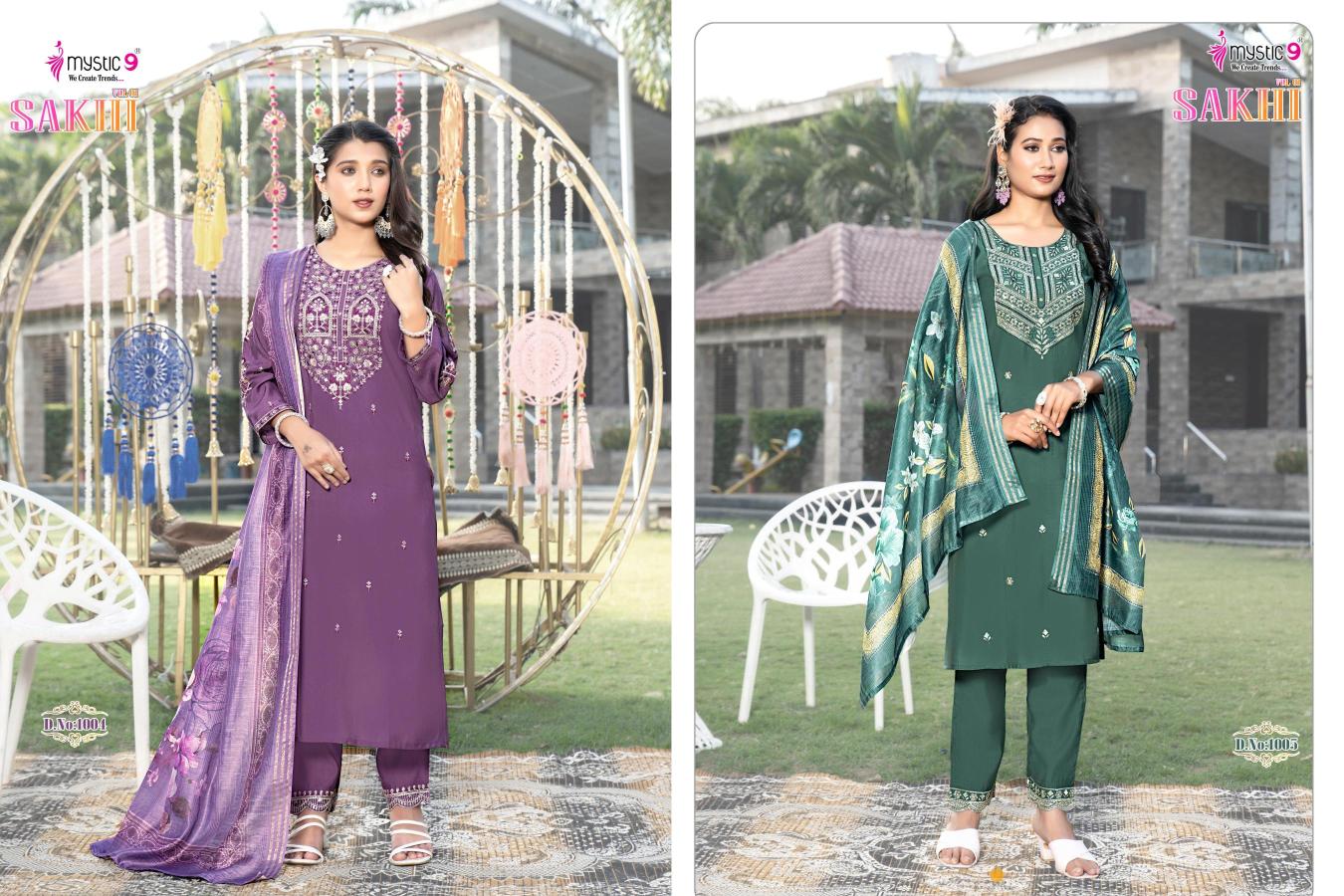 Mystic9 sakhi vol 1 wholesale kurti manufacturers in mumbai