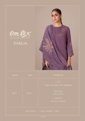Omtex emilia Dress material manufacturers