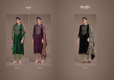 Omtex ritha vol 22 dress material wholesale market in kolkata