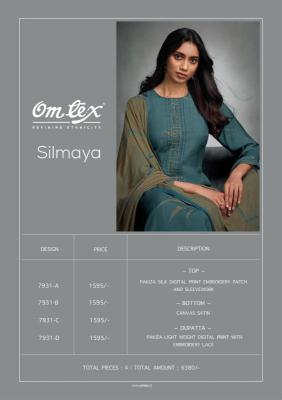 Omtex silmaya Dress materials manufacturers in india
