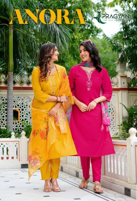 Pragyan anora vol 1 wholesale kurti manufacturers in hyderabad for ladies