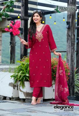 Pragyan elegance vol 1 kurti wholesale india
