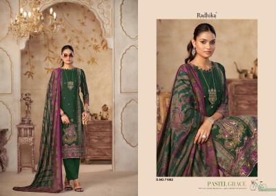 Radhika azara beauty silk 5 delhi dress material wholesale market