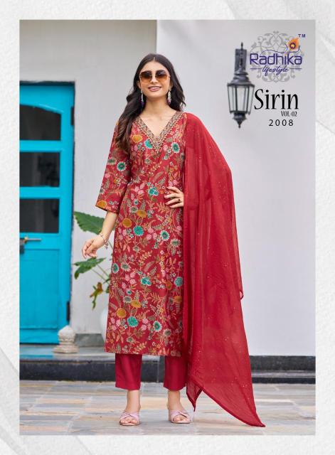 Radhika lifestyle sirin vol 2 ladies kurti wholesale market in india