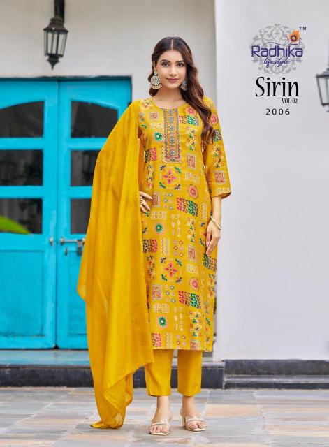 Radhika lifestyle sirin vol 2 ladies kurti wholesale market in india
