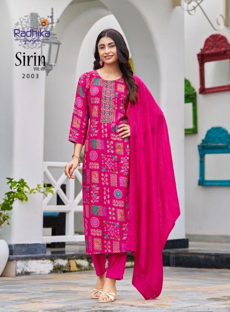 Radhika lifestyle sirin vol 2 ladies kurti wholesale market in india