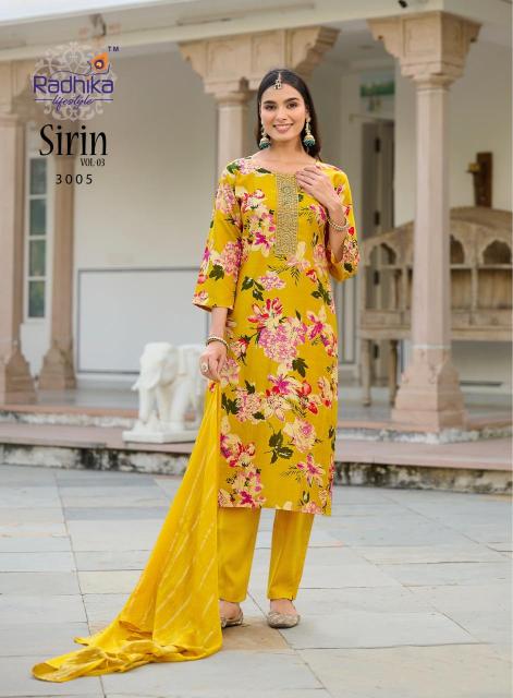 Radhika lifestyle sirin vol 3 wholesale kurti market in mumbai with price