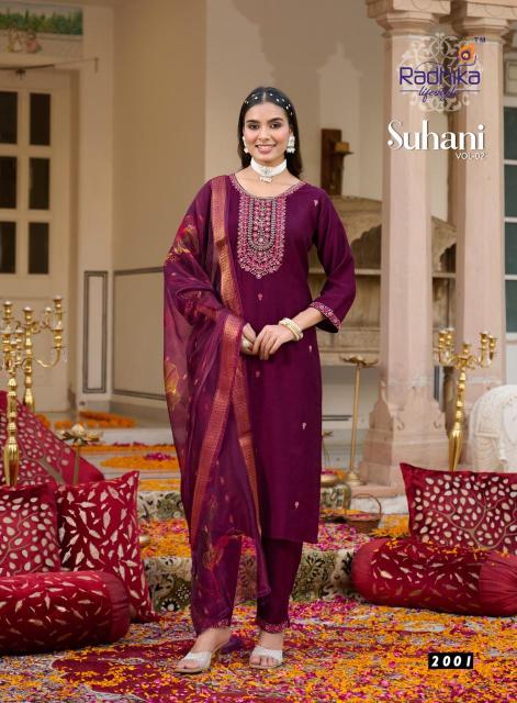 Radhika lifestyle suhani vol 2 kurti wholesale price