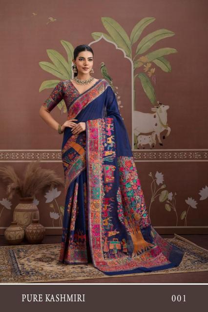Rajtex pure kashmiri wholesale saree shop in surat