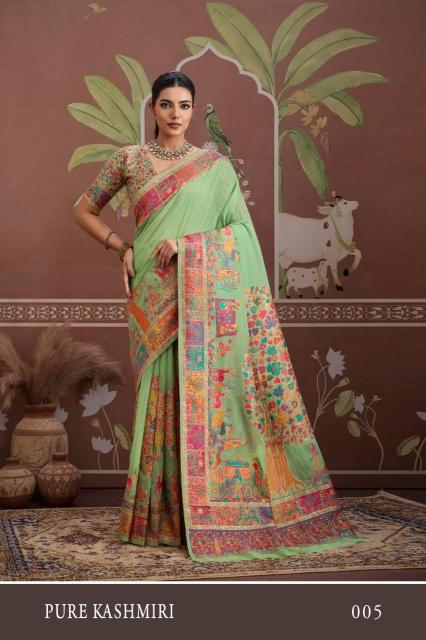 Rajtex pure kashmiri wholesale saree shop in surat