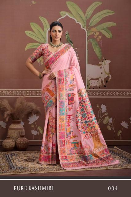 Rajtex pure kashmiri wholesale saree shop in surat